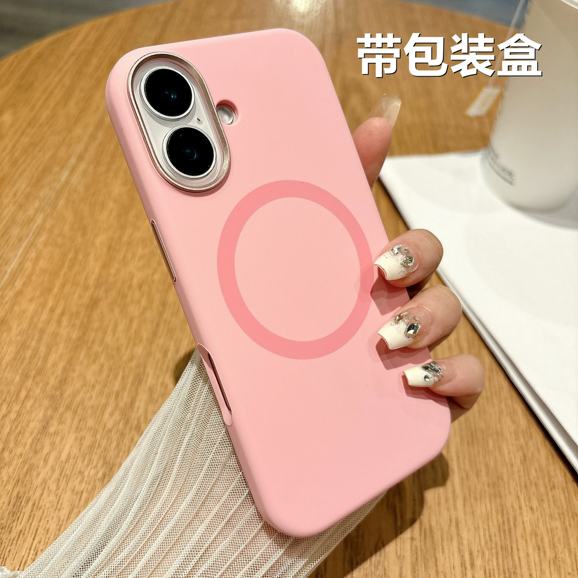 Apple, совместимо с iPhone 16, силиконовый чехол для телефона, металлический защитный чехол, iphone, 14прмх, защита от падений