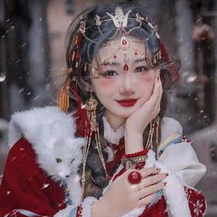 New ethnic style headpiece with fairy-like red tassel alloy phoenix hair crown heavy work vintage crystal bride forehead ornament for women