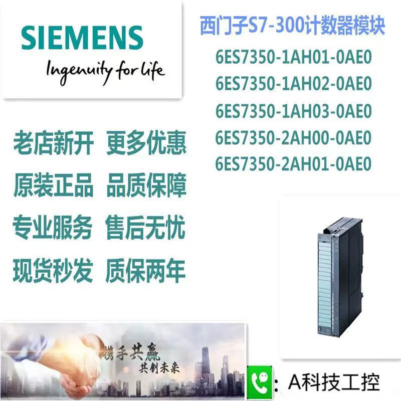 Siemens S7-300 Counter 6Es7350-1Ah02/1Ah03/2Ah00/2Ah01-0Ae0 Module Siemens S7-300 Counter 6Es7350-1Ah02/1Ah03/2Ah00/2Ah01-0Ae0 Module