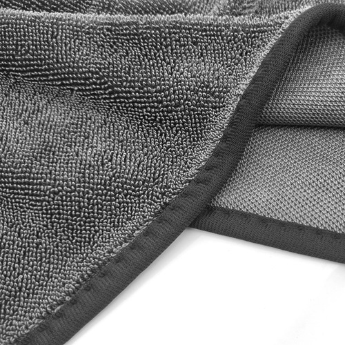 600GSM car cleaning tadpole thickened and twisted braid cloth car wash towel absorbent car wiper rag wholesale