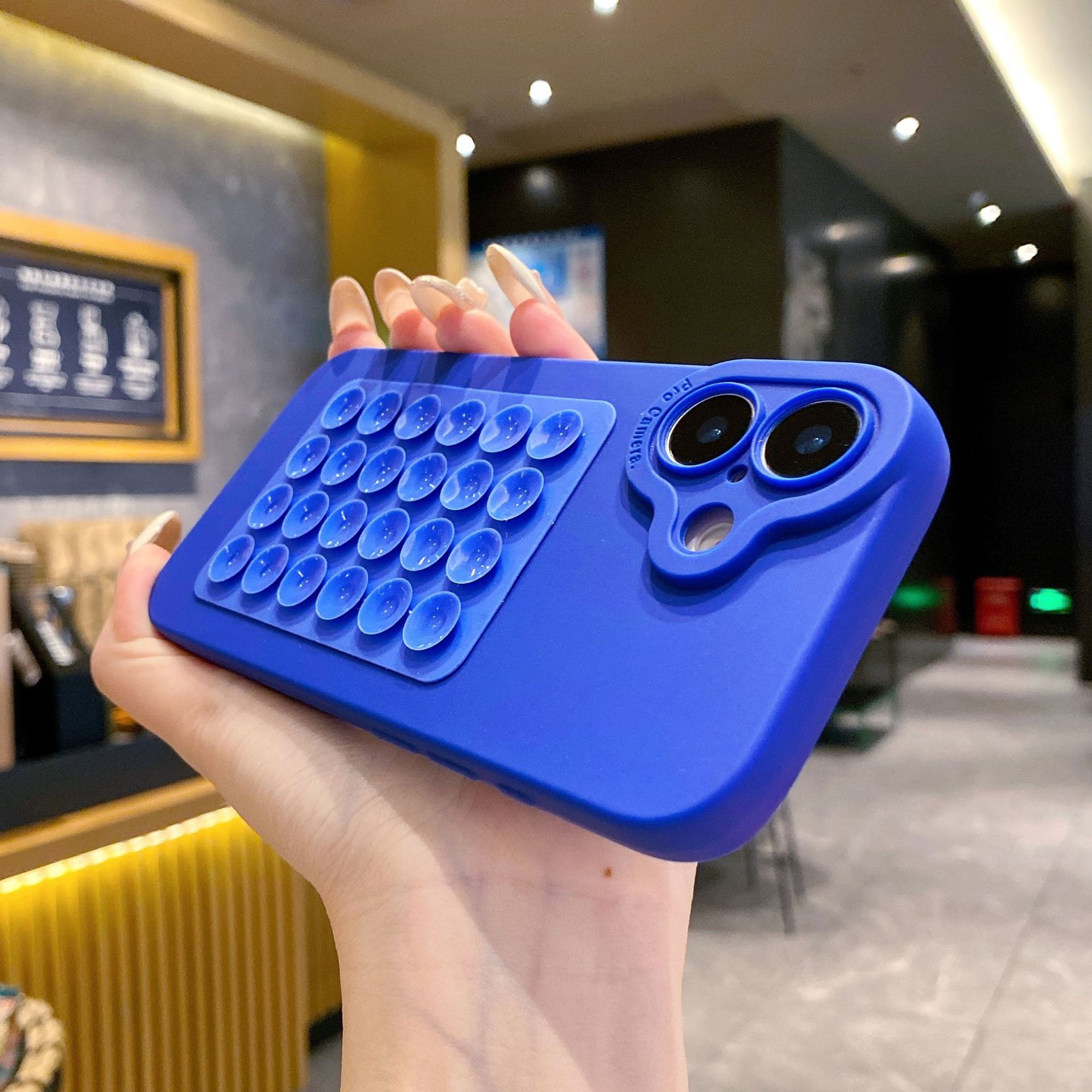 Transparante telefoonhoes met zuignap voor iphone pro modellen_voghion.com