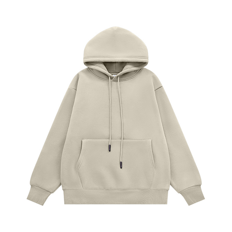 INFメンズ | アメリカの純色のカシミヤ服350g2024秋冬の新商品のファッションブランド10色のベルベットのフード