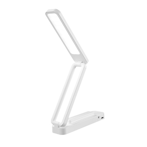 New Souler Wholesale Student Eye-Caring LED Desk Lamp for Dormitory Study, Foldable and Flip-Up Reading Bedside Lamp