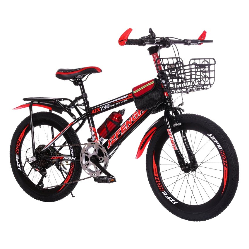 Bicicleta de carretera, bicicleta de montaña de 20 pulgadas con cambios para niños de 8 a 15 años