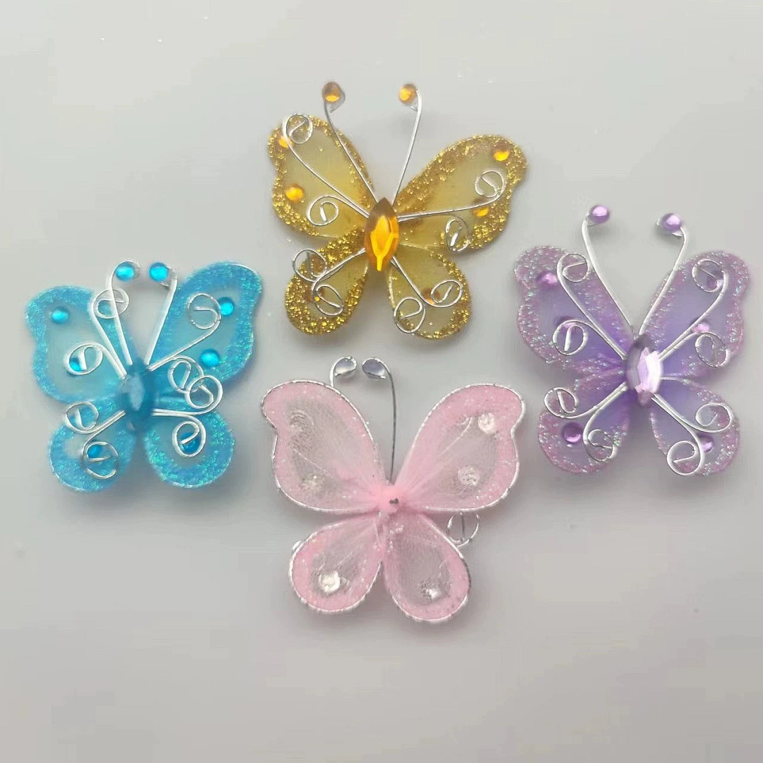 Nylon loose powder, tights, hair accessory, nail decoration, 5cm