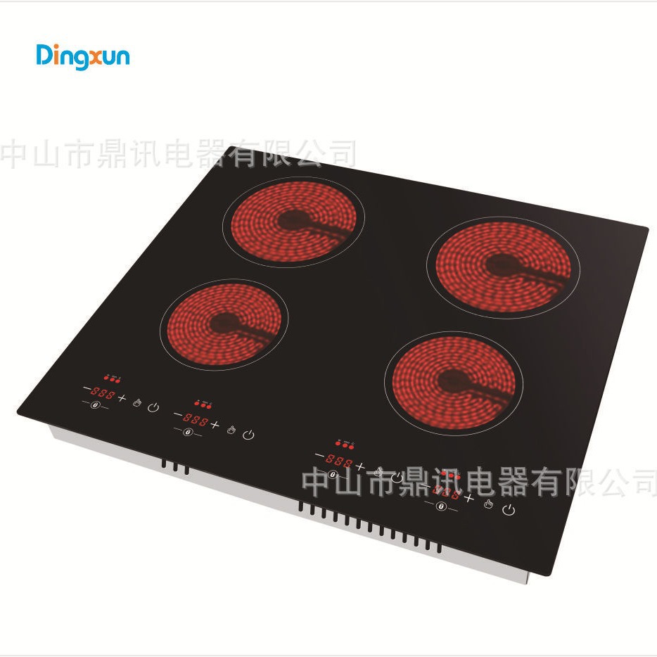 跨境多头电磁灶家用四眼电磁炉大功率嵌入式电陶炉厂家直销