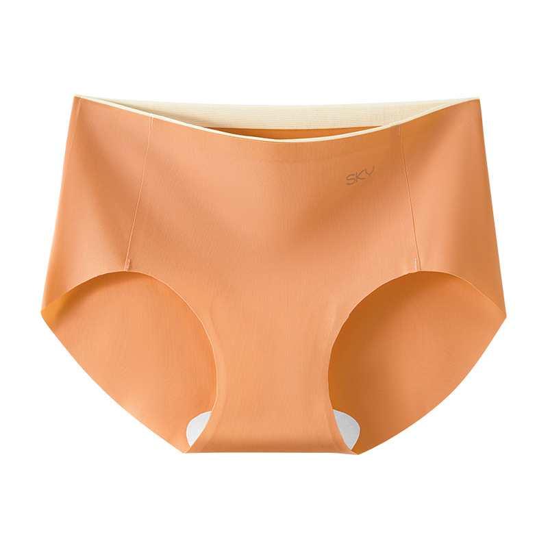 Ropa interior sin costuras desnudo melocotón cadera grado 7A algodón antibacteriano entrepierna no cadera mujer transpirable deportes ropa interior invisible mujeres