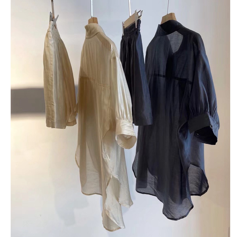 Title 1, Womens Minimalist And Slimming Casual Shirt Set