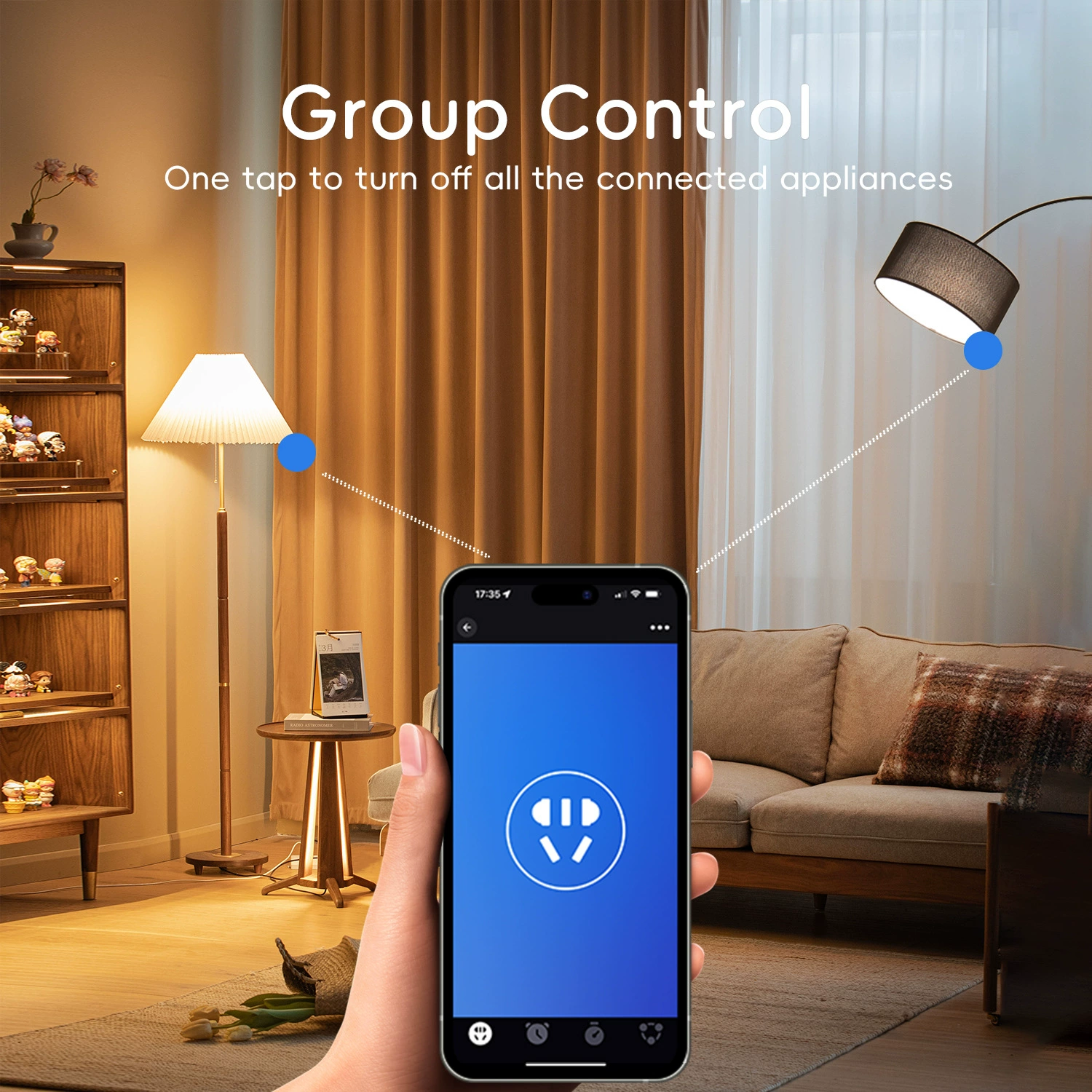 WiFi Bluetooth розетка APP удалённый доступ Alexa голос тайминг задержка цикла переключатель 15А квадратная американская розетка