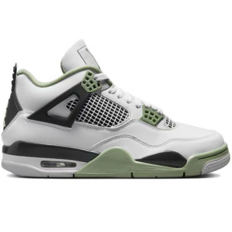 AJ4ハイエディション ミッドナイトブルー＆ホワイトセメント ハイカット ファッションカジュアルスポーツバスケットボールシューズ ピンクブラックカラー ハイカット 快適|undefined