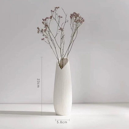 Ceramic fresh modern white decorations for living room, home decor