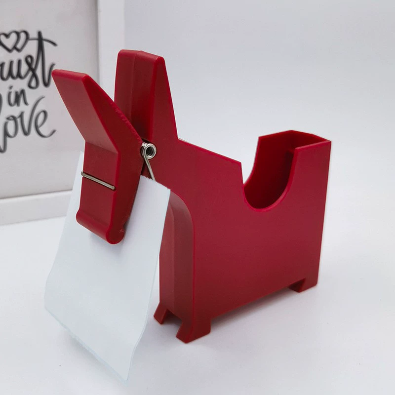 [Клипса для заметок Mule post-it для настольного украшения, держатель визиток, коробка для визиток]