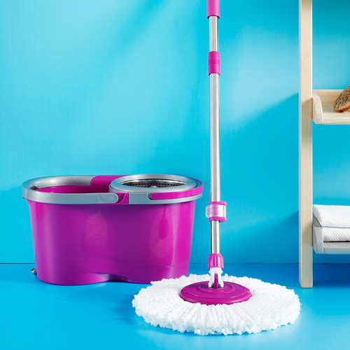 Meiya cool rotating water mop bucket hand pressure mop sewage separation belt dehydration mop bucket department store wholesale