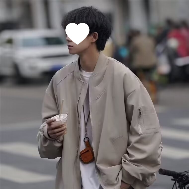 Herren Piloten Baseballjacke Mit Stehkragen Für Den Herbst_voghion.com