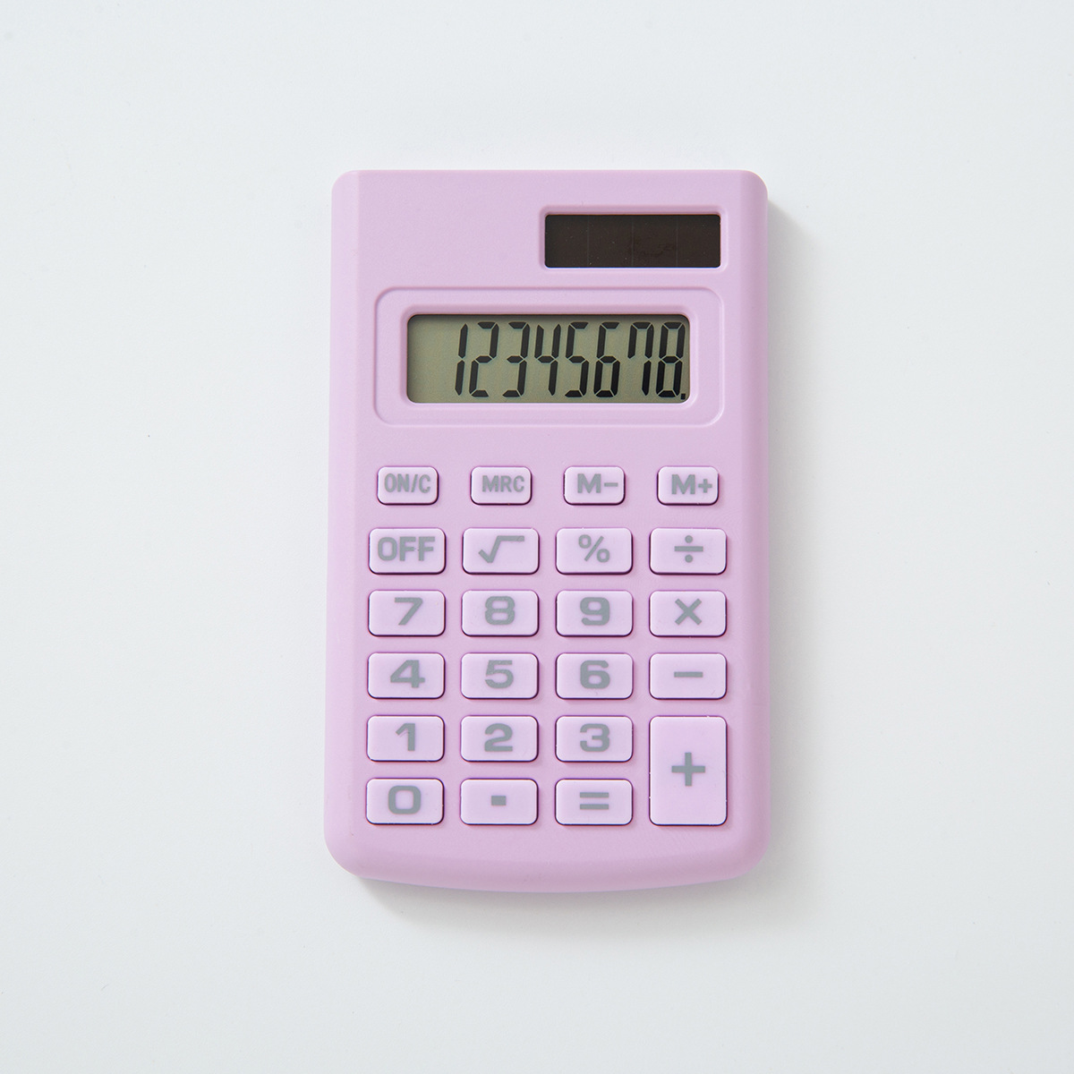 Mini lindo estudiante de 8 dígitos color caramelo calculadora de macaron portátil impresión de LOGO de mano regalos transfronterizos