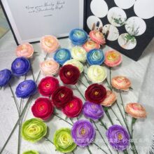 仿真花 千层露莲 假花插花摆设花束客厅餐桌装饰品客厅餐桌布置软