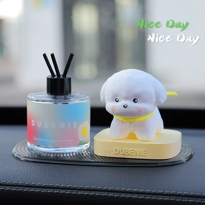 Milk Dog Car Aromatherapy Center: Car ornaments