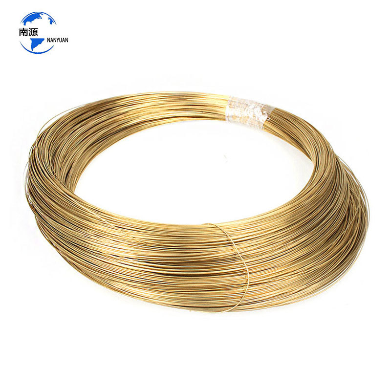 h62黄铜线H65黄铜线diy手工黄铜丝光亮硬态铜线5kg小轴源头批发价