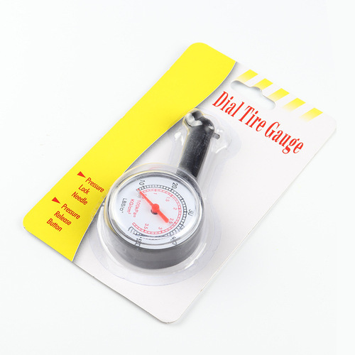 Car tire pressure gauge, car-mounted box type tire pressure gauge with air release function, stainless steel multi-functional tire pressure gauge