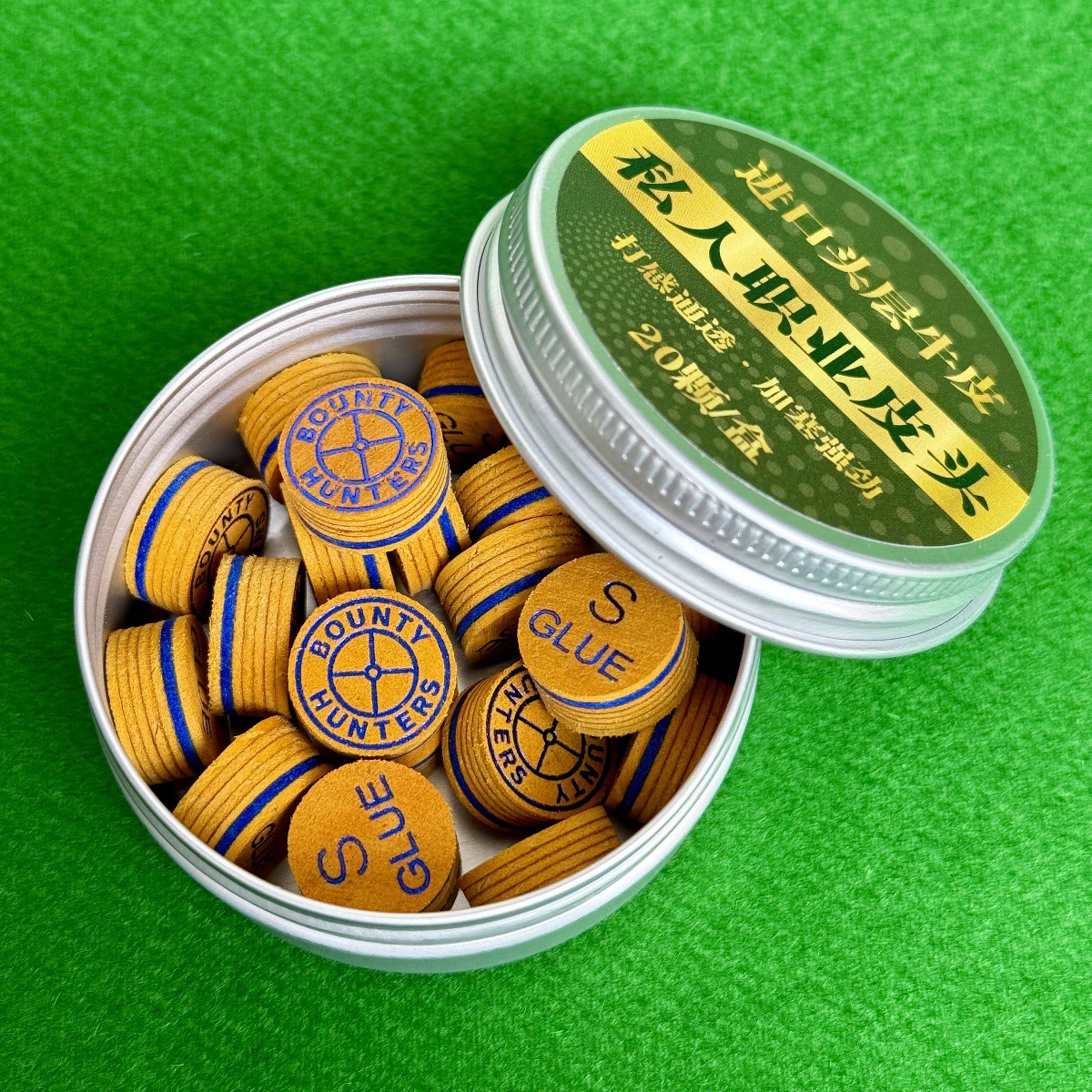 Bulk Bounty Hunter S is soft-14mm, 20 pieces in a box