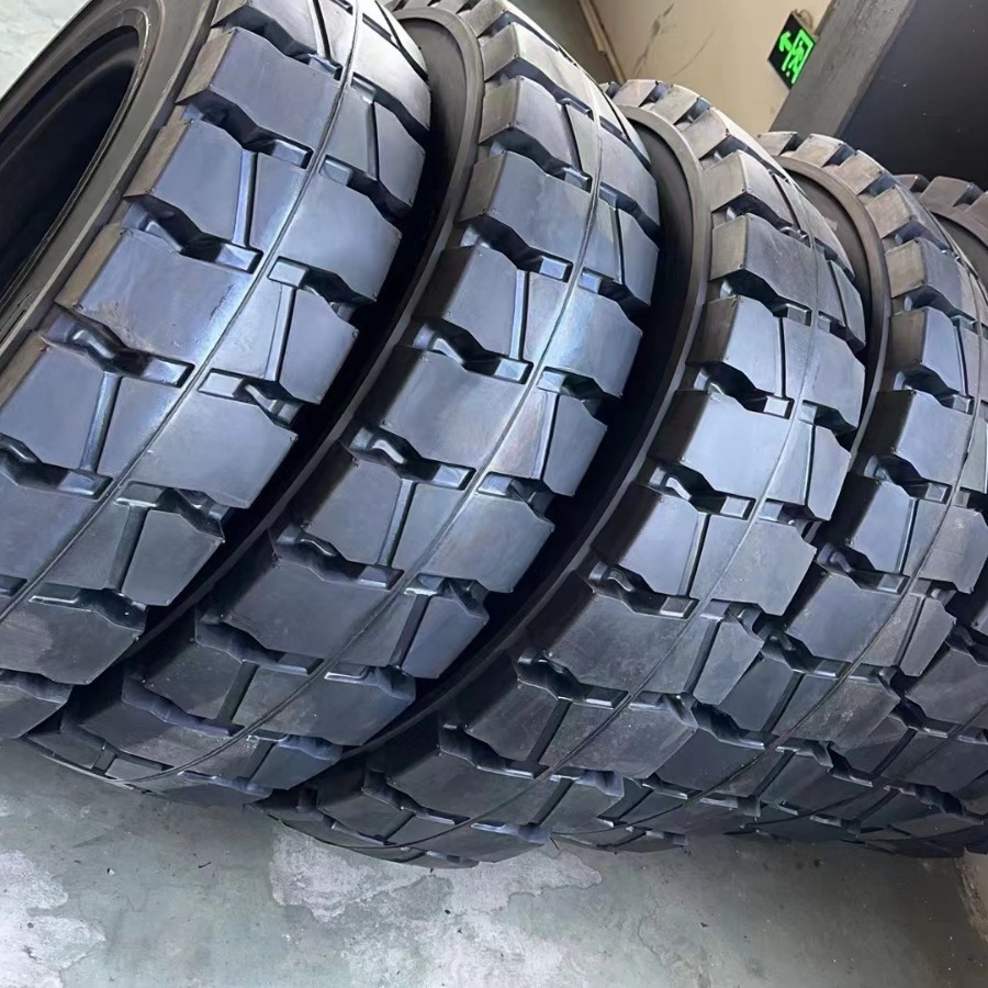 140*55-9合力杭叉江淮叉车专用实心轮胎耐磨防滑防刺扎轮胎