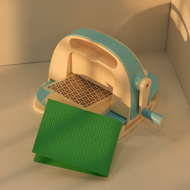 Máquina de arte en papel Kamei, troqueladora manual, corte y estampado, juguete educativo de recorte