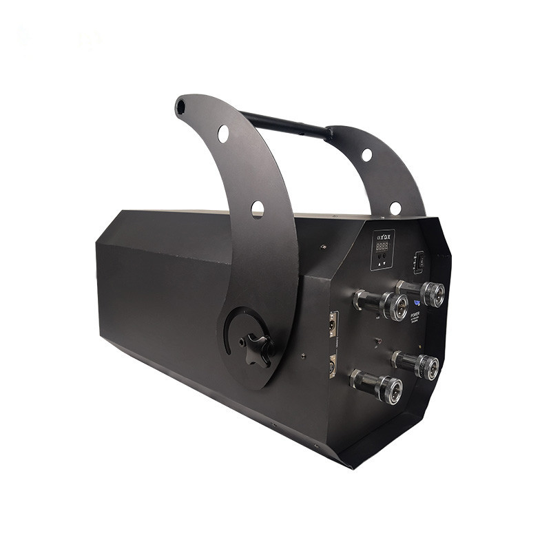 Barra grande pistola de columna de gas de dióxido de carbono de cuatro cabezas atmósfera accesorios colgando CO2 Cañón de cuatro cabezas pistola de columna de gas de cuatro cabezas