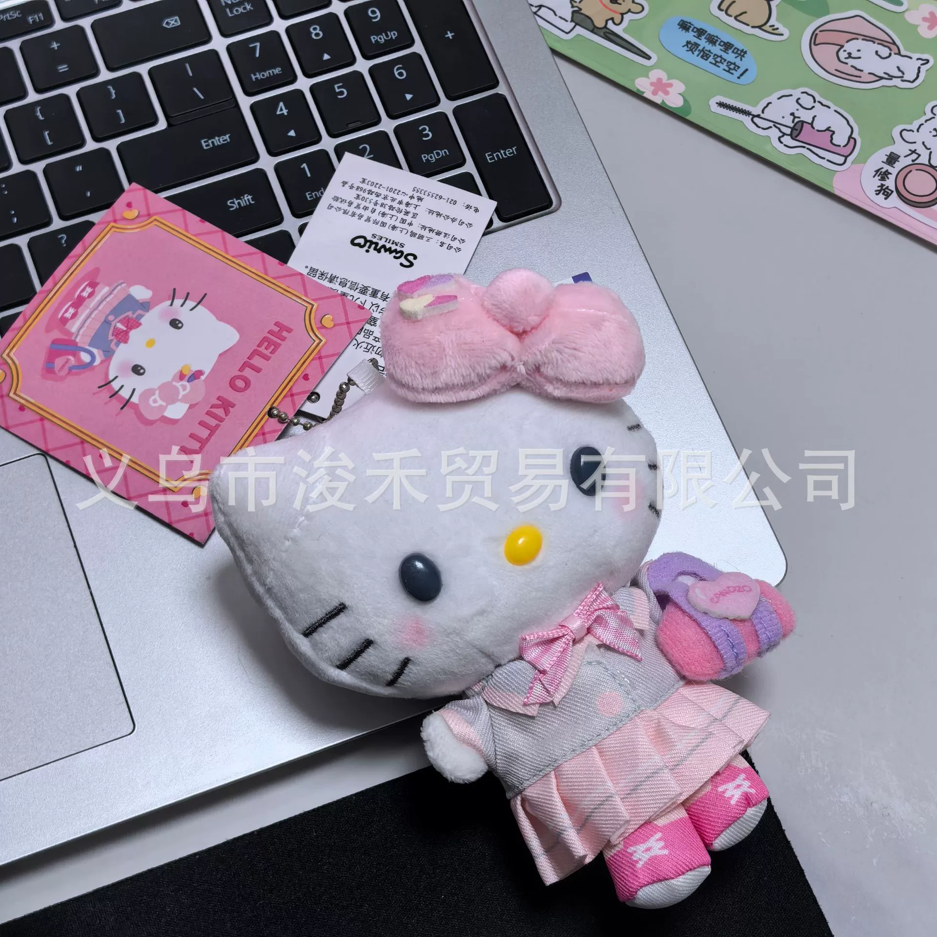 Hello Kitty, брелок-подвеска, кукла
