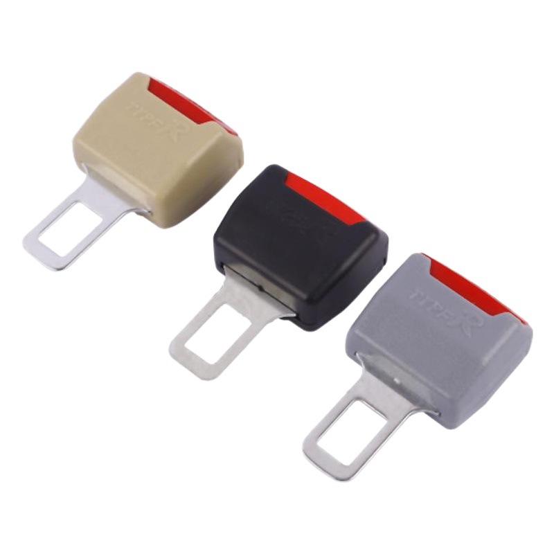 Enchufe del cinturón de seguridad coche hogar universal extender niños dibujos animados bayoneta cristal insertar bloqueo