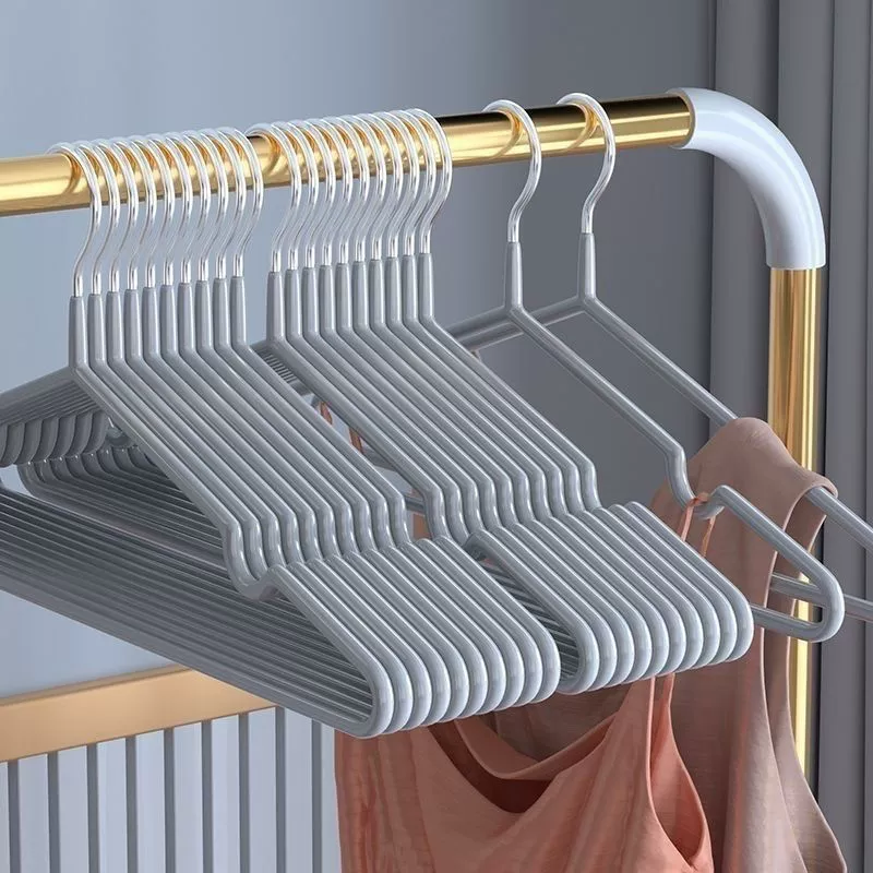 Вешалка для взрослых толстая, длинная и толстая одежда висит грубая одежда, противоскользящая сушка, одежда для домашнего использования оптом пластиковый портативный
