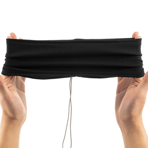 Cross-border foreign trade wired headscarf painless side-sleeping blackout new eye mask yoga running sweat-absorbent music hairband