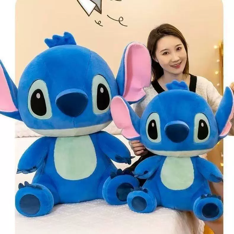 Blue cute doll, plush toy