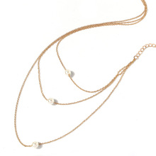 Q sӆwƷ pearl necklace G12460