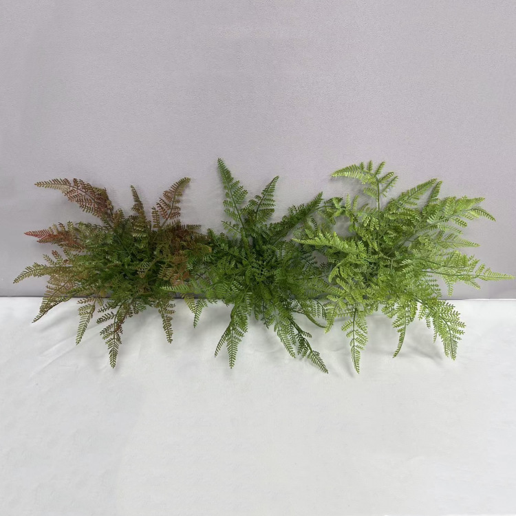 Factory Direct Sales Asparagus Leaf Simulated Fern Bridal Grass Forest Wedding Home Indoor Plant Wall Decoration