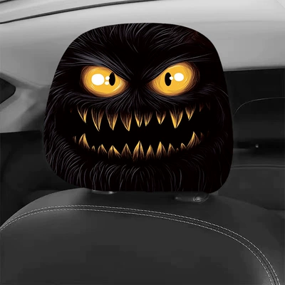 Car Decorative Pillow Cover — Sürətlər qutusu və əl tormozu başlıqları - 2525cm-double-sided-printing-pack-of-two-ghost-2