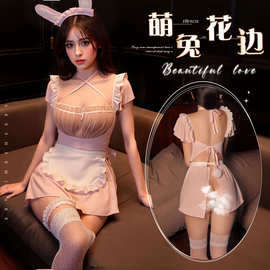 情趣内衣性感纯欲护士露背女佣兔女郎角色扮演调情诱惑制服睡衣