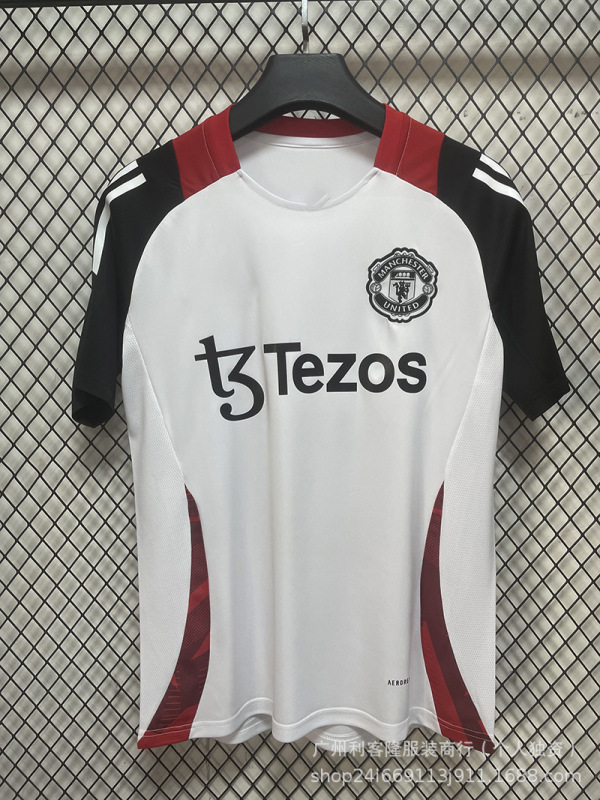 2526赛季新款足球服曼联利物浦球衣球迷版短袖t恤上衣批发可印号|undefined