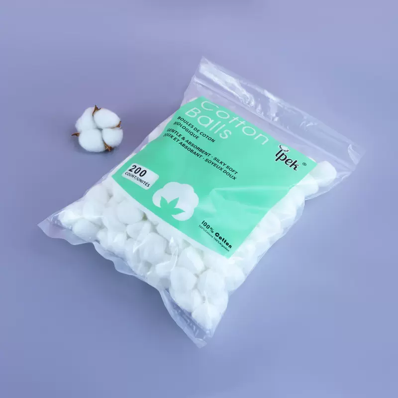 散装称重白色棉球批发脱脂棉球棉花球脱脂化妆棉卸妆棉卷消毒棉球