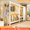 White - total length 155*depth 40*height 200cm [including full-sided perforated board + dust-proof curtain*2 + clothes rail*3]