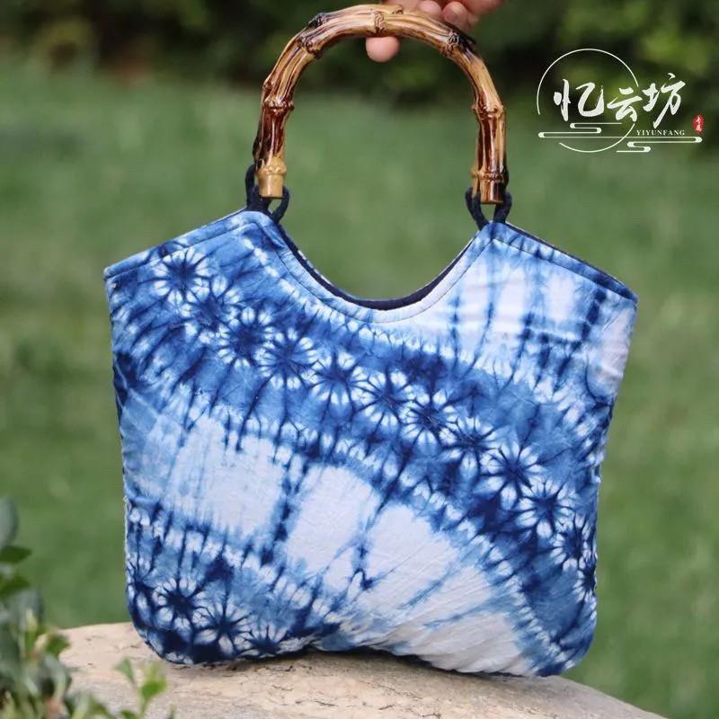 Tie dye make-up tas en cosmetisch etui voor reizen canvas_voghion.com