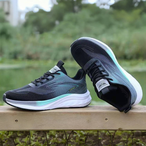 Men's Breathable Mesh Shoes, Anti-Slip Rubber Sole, Running Shoes, Sports Casual Shoes, Cross-Border Source Factory, Dropshipping One Piece