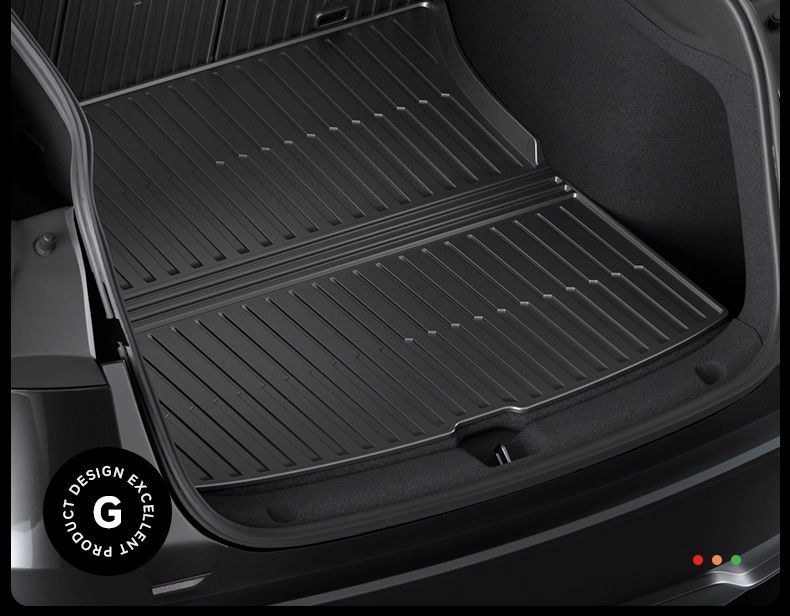 [Cross-border exclusive] Suitable for Model YL, full set of floor mats for the entire car, including front and rear trunk mats and storage bins, made of TPE material