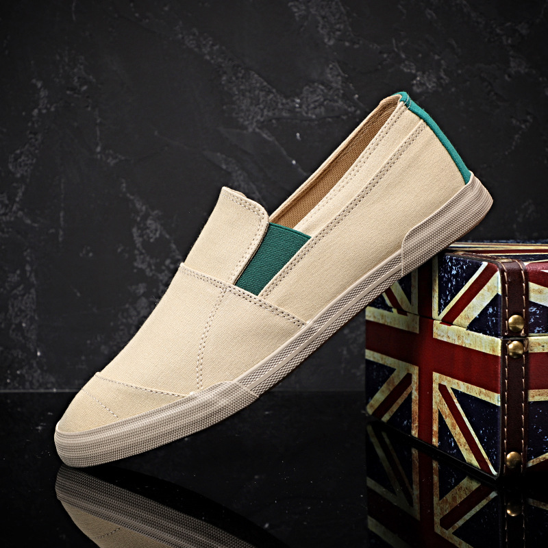 Atmungsaktive Herren Canvas Freizeitschuhe Bequeme Stoffschuhe_voghion.com