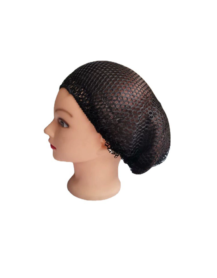 Крышка сетки Черная сумка Полная голова Крышка сетки Мастерская Пылезащитный колпачок Работа волос Cap