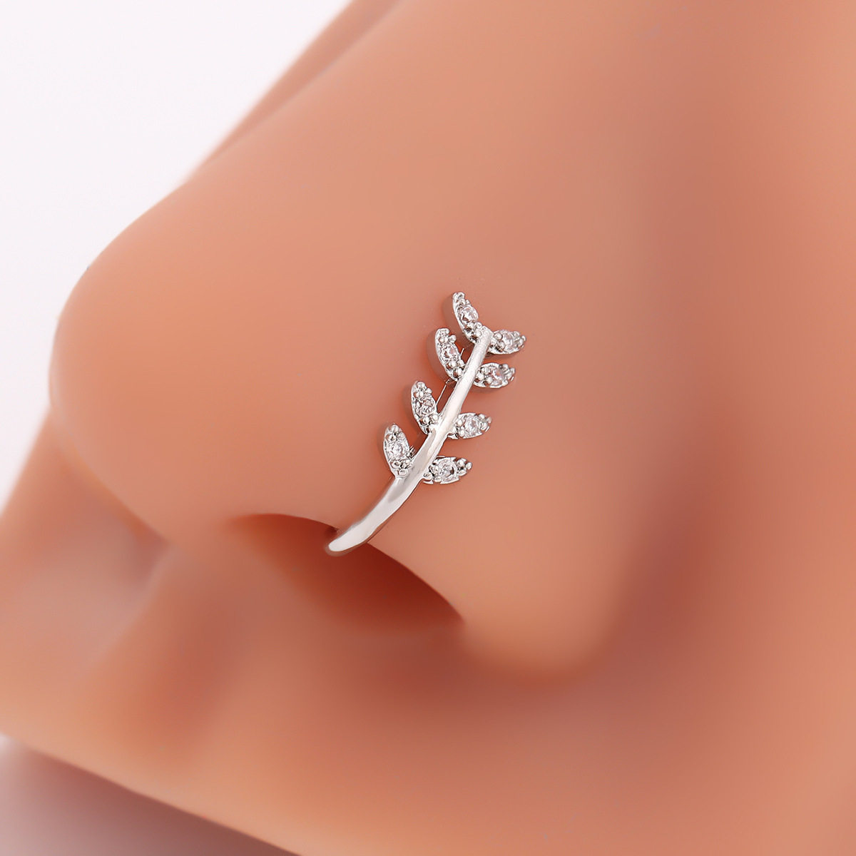 Halloween Cross European And American Fashion Trend Personality U-shaped Jewelry Niche Simple No Piercing Nose Stud_voghion.com