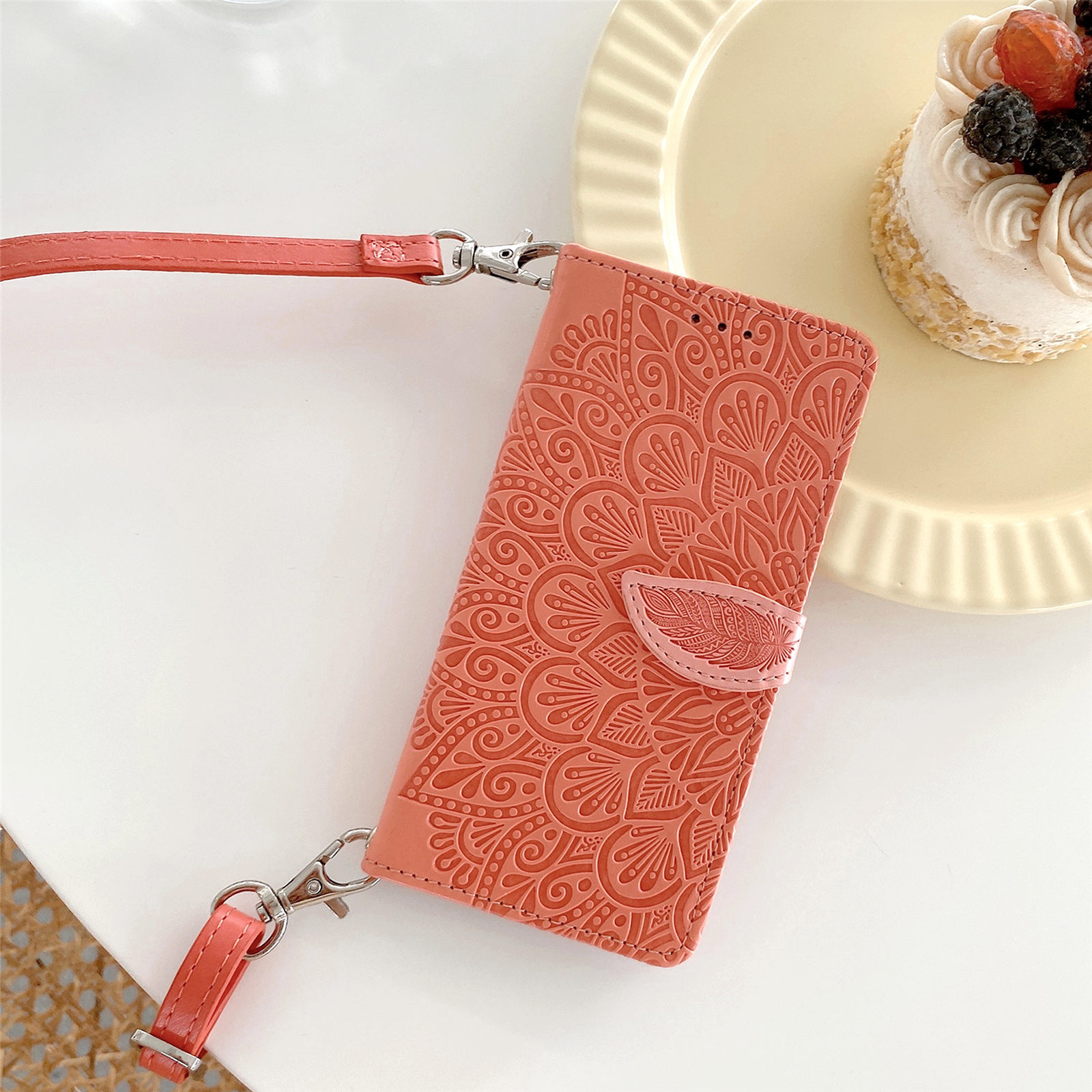 Fashion Peacock Pu Leather   Phone Accessories display picture 19