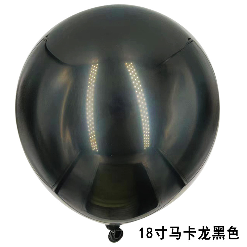 Globo de macarón al por mayor decoración escenario de diseño de confesión de boda espesa 18 pulgadas globo de látex