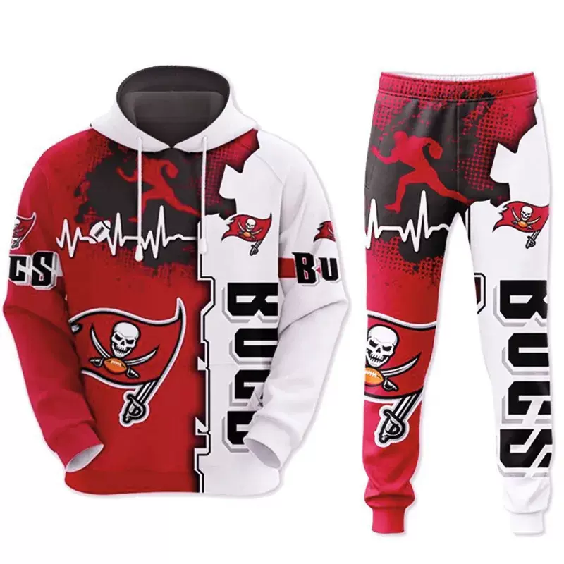 欧美跨境独立站热销经典图案3D数码印花时尚潮流男士秋冬卫衣