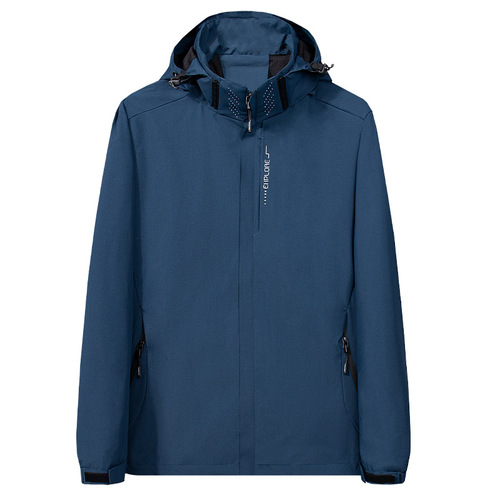 Single-layer jackets for men and women, thin spring and autumn outdoor hiking waterproof and windproof jackets, breathable mountaineering jackets wholesale