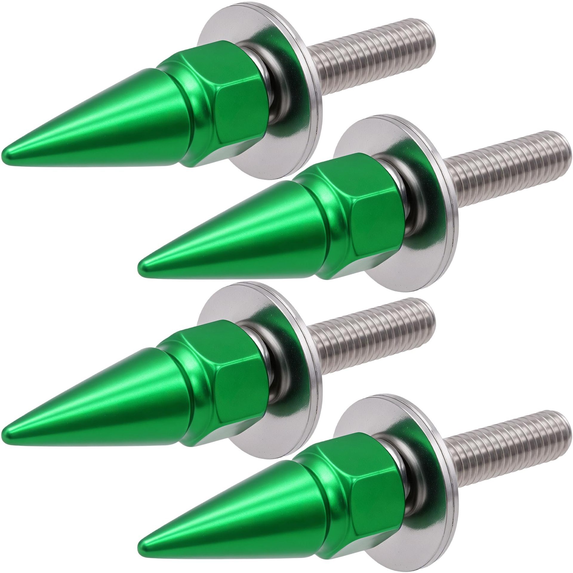 Nuove viti esagonali a punta, serie M6, filettatura universale per tutti i modelli di auto, portatarga, cross-border_voghion.com